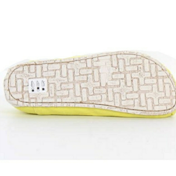 NWT OTZ Cork Shoes Clogs Yellow unisex 41 11 - Picture 5 of 7